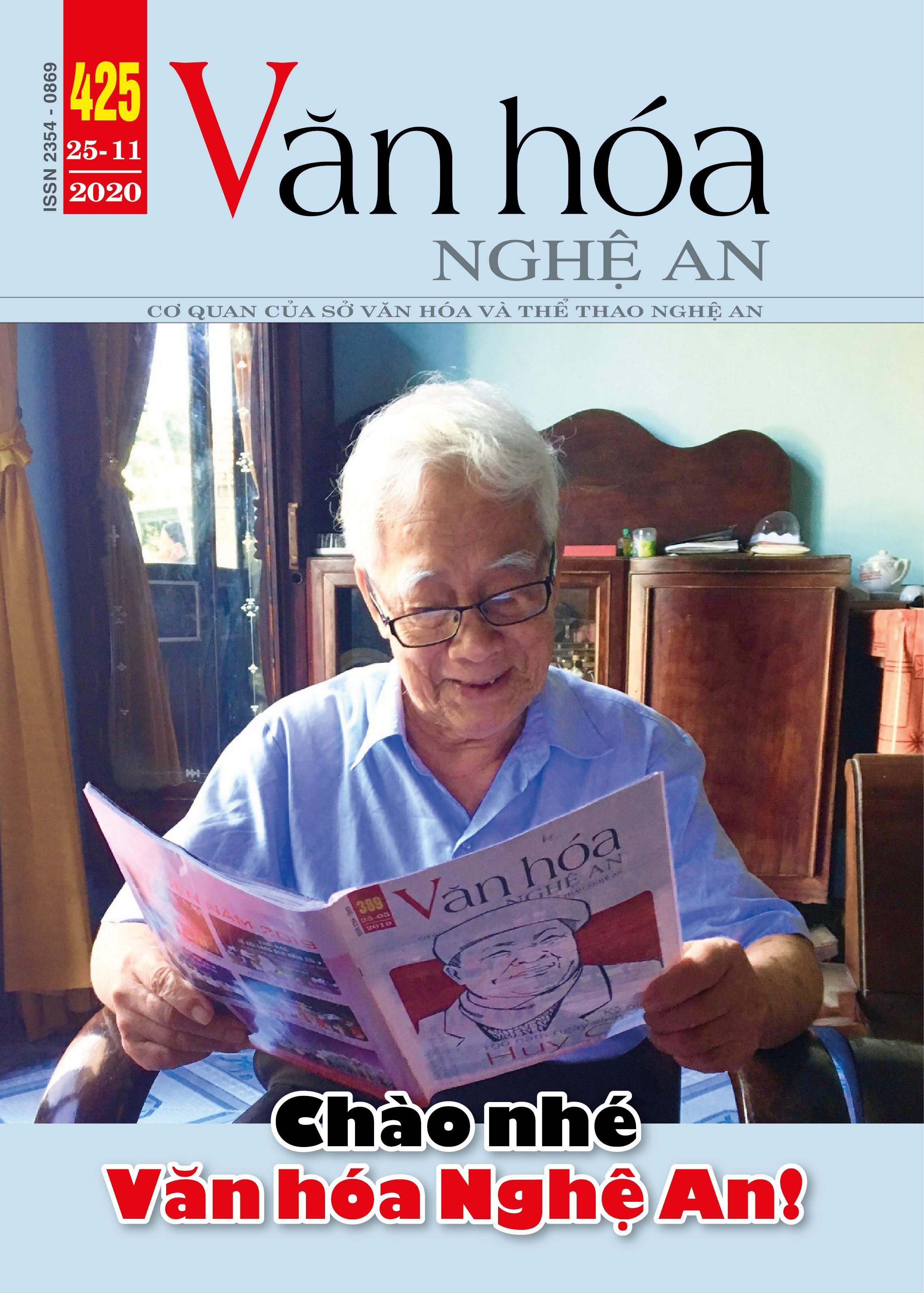 TẠP CHÍ VĂN HÓA NGHỆ AN -  MỤC LỤC SỐ 425 NĂM 2020